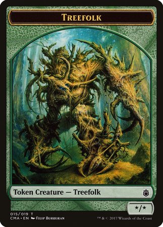 Treefolk Token (015) [Commander Anthology Tokens] - TCG Master