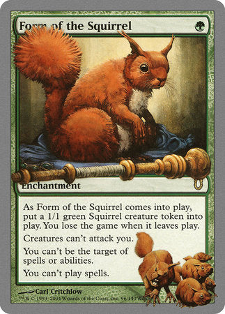 Form of the Squirrel [Unhinged] - TCG Master