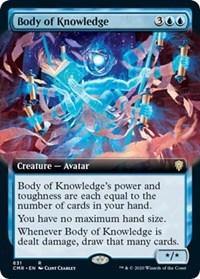 Body of Knowledge (Extended Art) [Commander Legends]