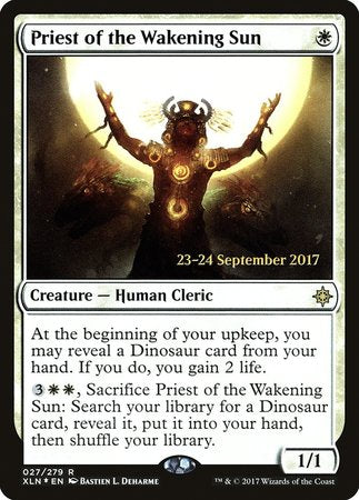 Priest of the Wakening Sun [Ixalan Promos] - TCG Master
