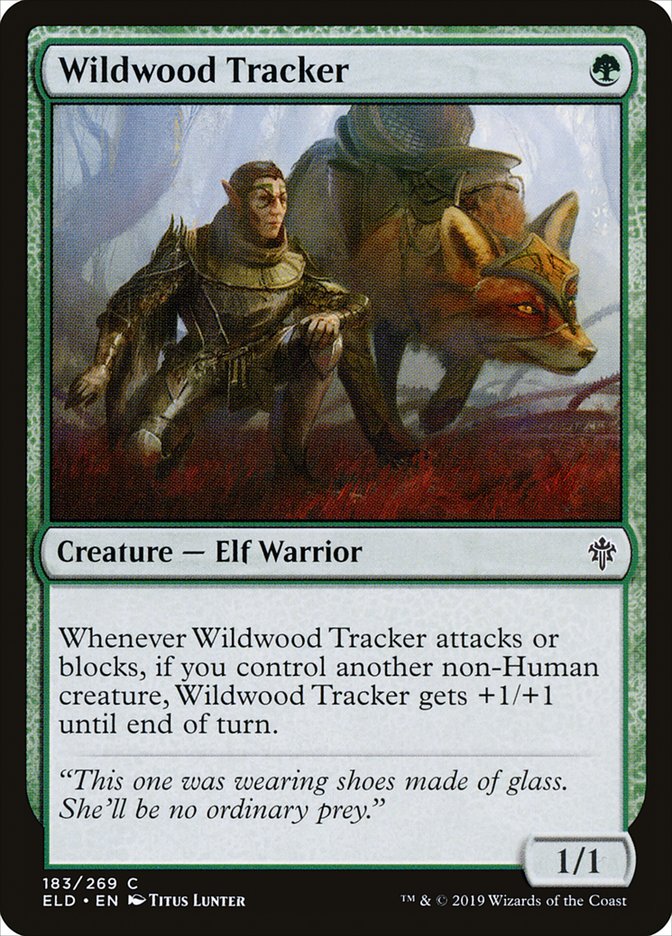 Wildwood Tracker [Throne of Eldraine] - TCG Master