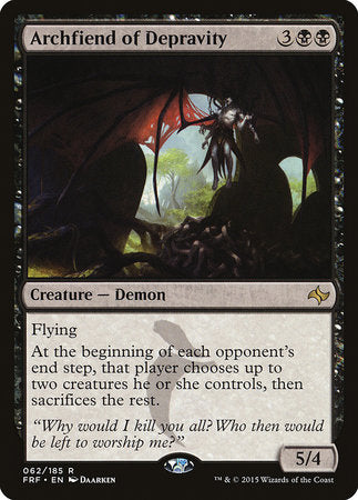 Archfiend of Depravity [Fate Reforged] - TCG Master