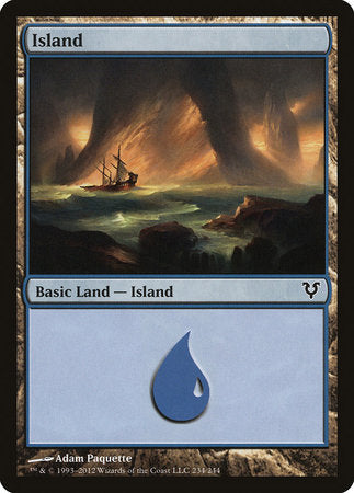Island (234) [Avacyn Restored] - TCG Master