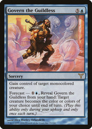 Govern the Guildless [Dissension] - TCG Master