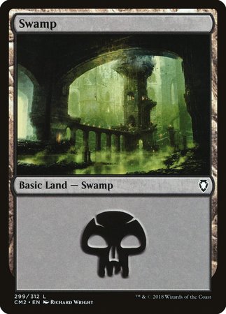 Swamp (299) [Commander Anthology Volume II] - TCG Master