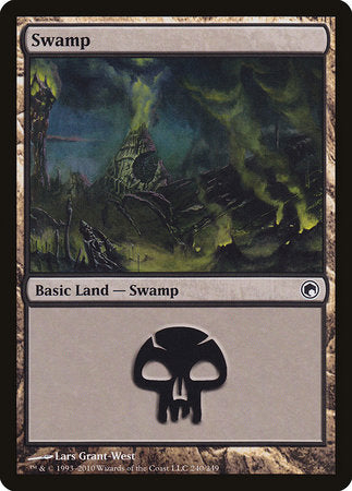 Swamp (240) [Scars of Mirrodin] - TCG Master