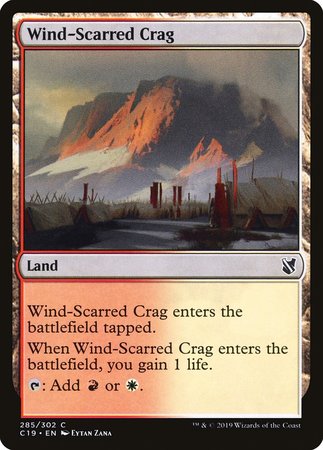 Wind-Scarred Crag [Commander 2019] - TCG Master