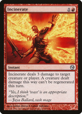 Incinerate [Duels of the Planeswalkers] - TCG Master