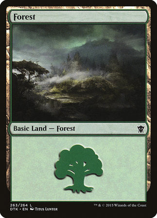 Forest (263) [Dragons of Tarkir] - TCG Master