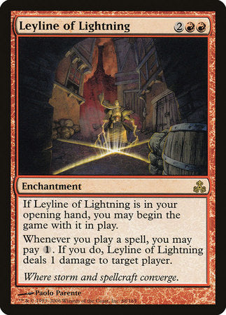 Leyline of Lightning [Guildpact] - TCG Master