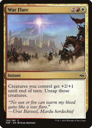 War Flare [Fate Reforged] - TCG Master