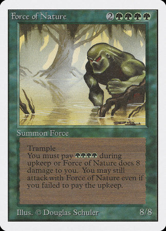 Force of Nature [Unlimited Edition] - TCG Master