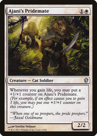 Ajani's Pridemate [Commander 2013] - TCG Master