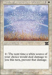 Circle of Protection: White [Classic Sixth Edition] - TCG Master