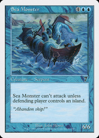 Sea Monster [Seventh Edition] - TCG Master