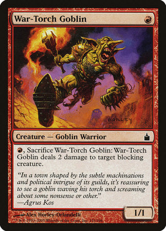 War-Torch Goblin [Ravnica: City of Guilds] - TCG Master