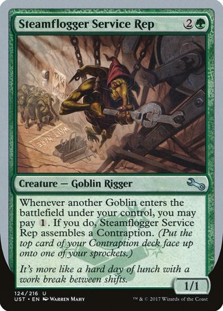Steamflogger Service Rep [Unstable] - TCG Master