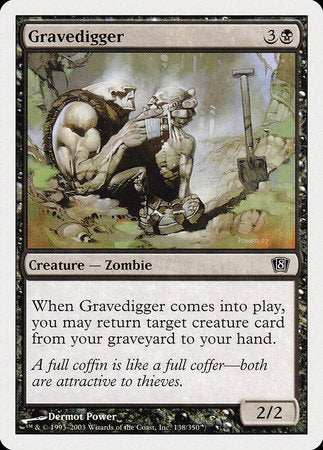Gravedigger [Eighth Edition] - TCG Master
