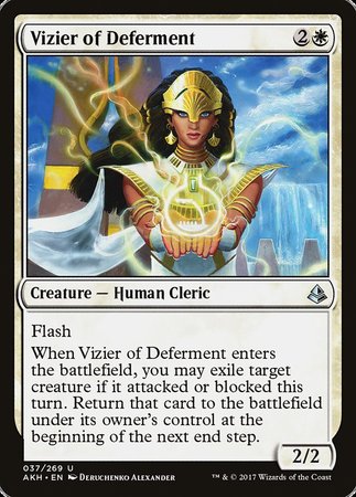 Vizier of Deferment [Amonkhet] - TCG Master