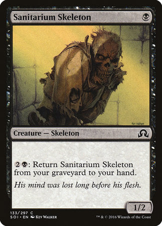 Sanitarium Skeleton [Shadows over Innistrad] - TCG Master