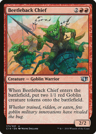 Beetleback Chief [Commander 2014] - TCG Master