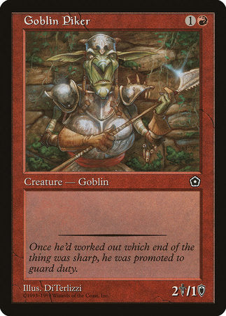 Goblin Piker [Portal Second Age] - TCG Master