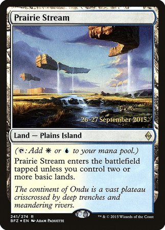 Prairie Stream [Battle for Zendikar Promos] - TCG Master