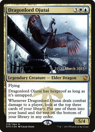 Dragonlord Ojutai [Dragons of Tarkir Promos] - TCG Master