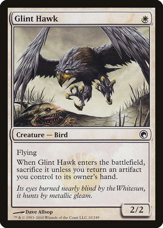 Glint Hawk [Scars of Mirrodin] - TCG Master