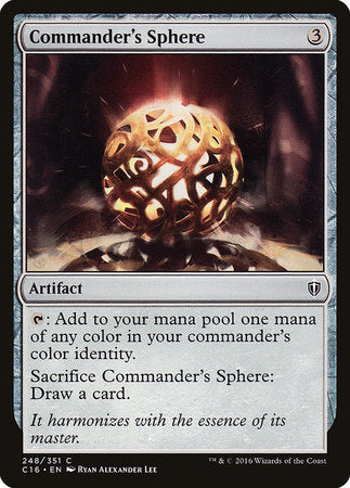 Commander's Sphere [Commander 2016] - TCG Master