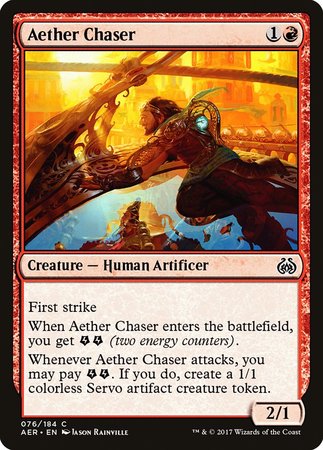 Aether Chaser [Aether Revolt] - TCG Master