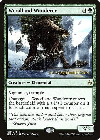 Woodland Wanderer [Battle for Zendikar Promos] - TCG Master