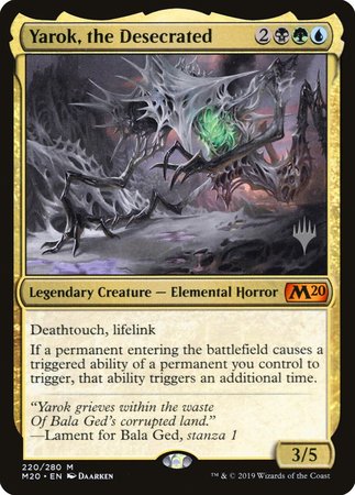 Yarok, the Desecrated [Core Set 2020 Promos] - TCG Master