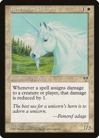 Benevolent Unicorn [Mirage] - TCG Master