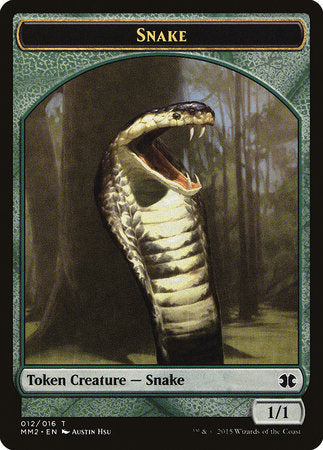 Snake Token [Modern Masters 2015 Tokens] - TCG Master