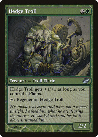 Hedge Troll [Planar Chaos] - TCG Master