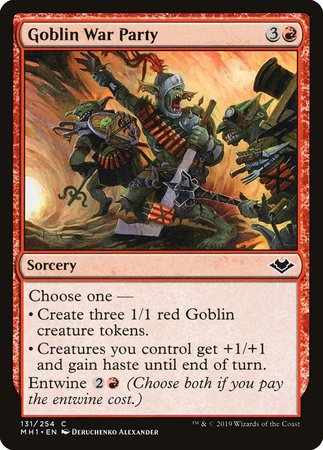 Goblin War Party [Modern Horizons] - TCG Master