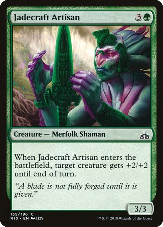 Jadecraft Artisan [Rivals of Ixalan] - TCG Master