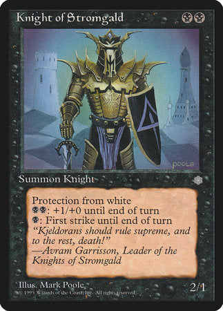 Knight of Stromgald [Ice Age] - TCG Master