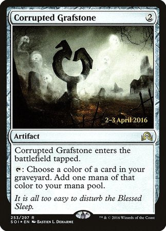 Corrupted Grafstone [Shadows over Innistrad Promos] - TCG Master