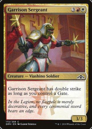Garrison Sergeant [Guilds of Ravnica] - TCG Master