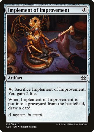 Implement of Improvement [Aether Revolt] - TCG Master