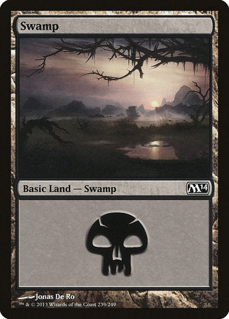 Swamp (239) [Magic 2014] - TCG Master