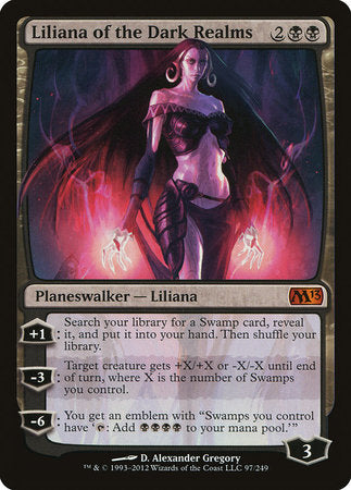 Liliana of the Dark Realms [Magic 2013] - TCG Master