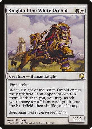 Knight of the White Orchid [Duel Decks: Knights vs. Dragons] - TCG Master