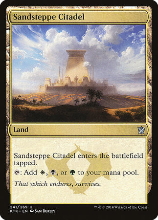 Sandsteppe Citadel [Khans of Tarkir] - TCG Master