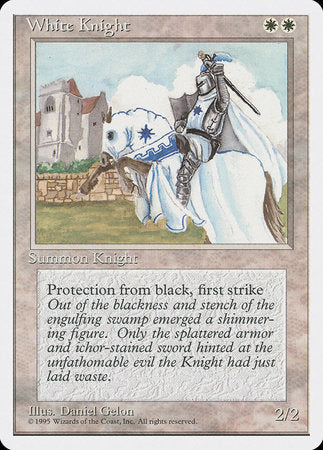 White Knight [Fourth Edition] - TCG Master