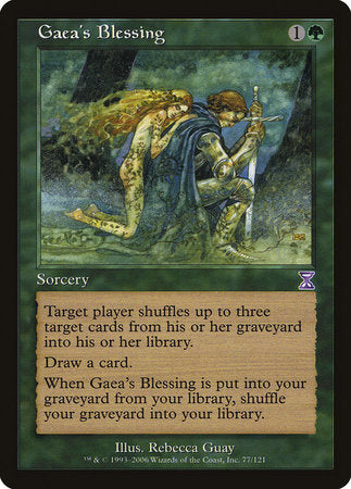 Gaea's Blessing [Time Spiral Timeshifted] - TCG Master