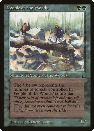 People of the Woods [The Dark] - TCG Master