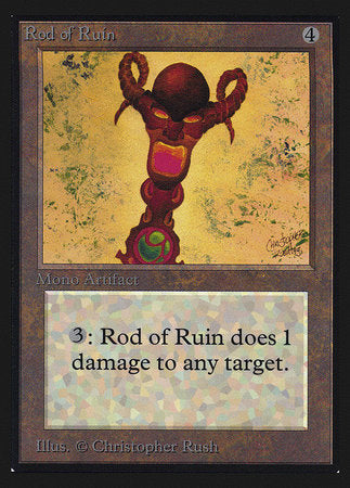 Rod of Ruin (IE) [Intl. Collectors’ Edition] - TCG Master